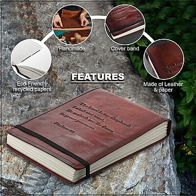 Genuine Leather Cover Sketch Book
