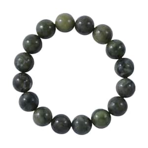 Connemara Marble Beaded Stretch Bracelet 200.00 ctw