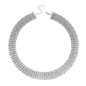 Mesh Necklace 20-22 Inches in Stainless Steel