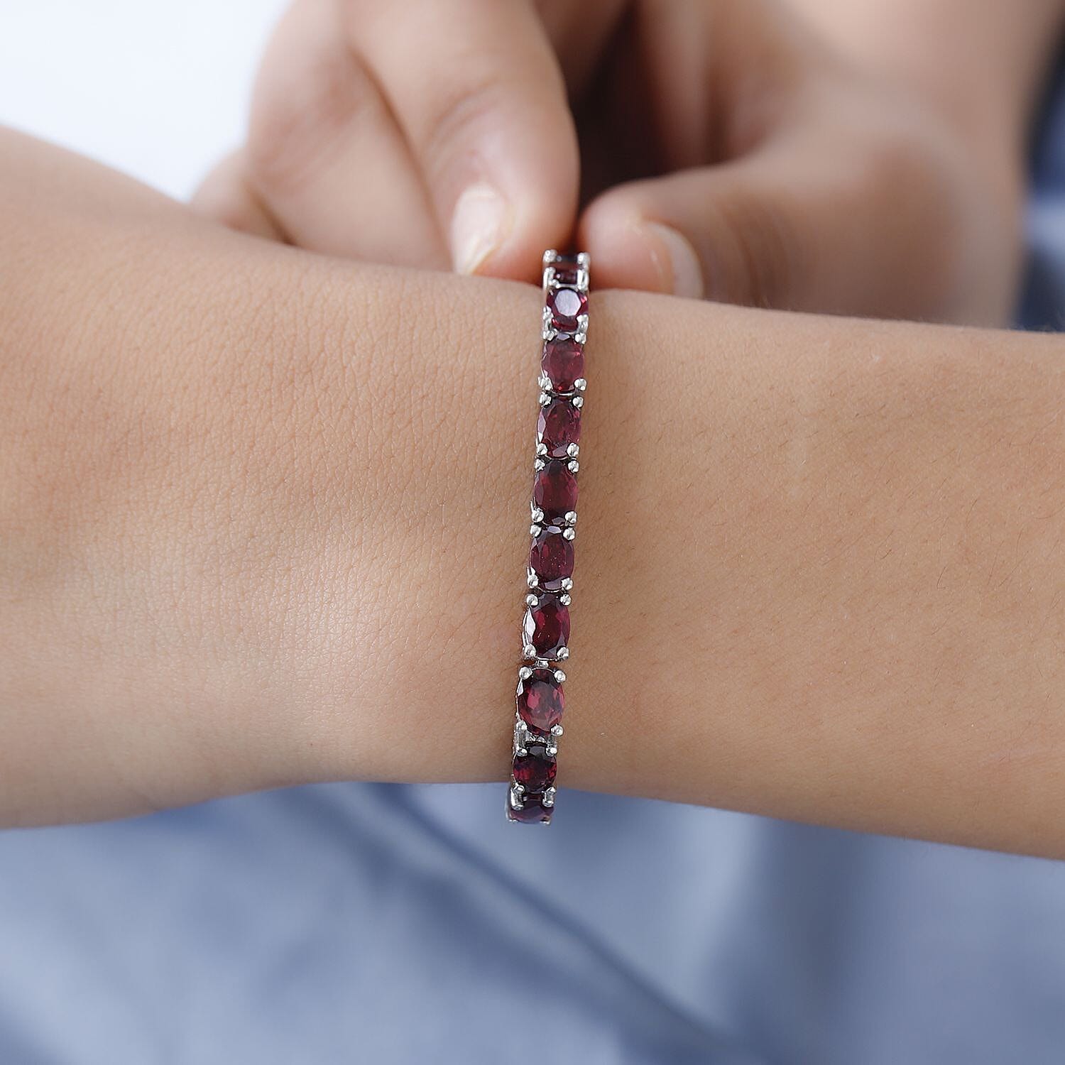 Orissa Rhodolite Garnet / 7.25 Inches - Product card gallery slide 3 (9431492165887)