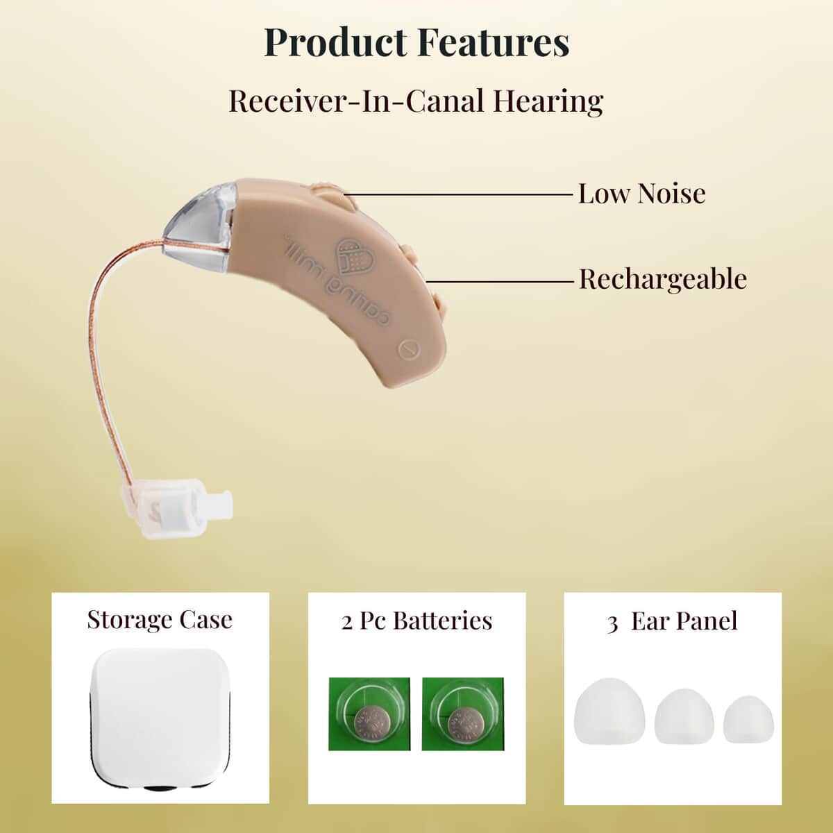 Caring Mill Receiver-in-Canal Hearing Amplifier image number 1