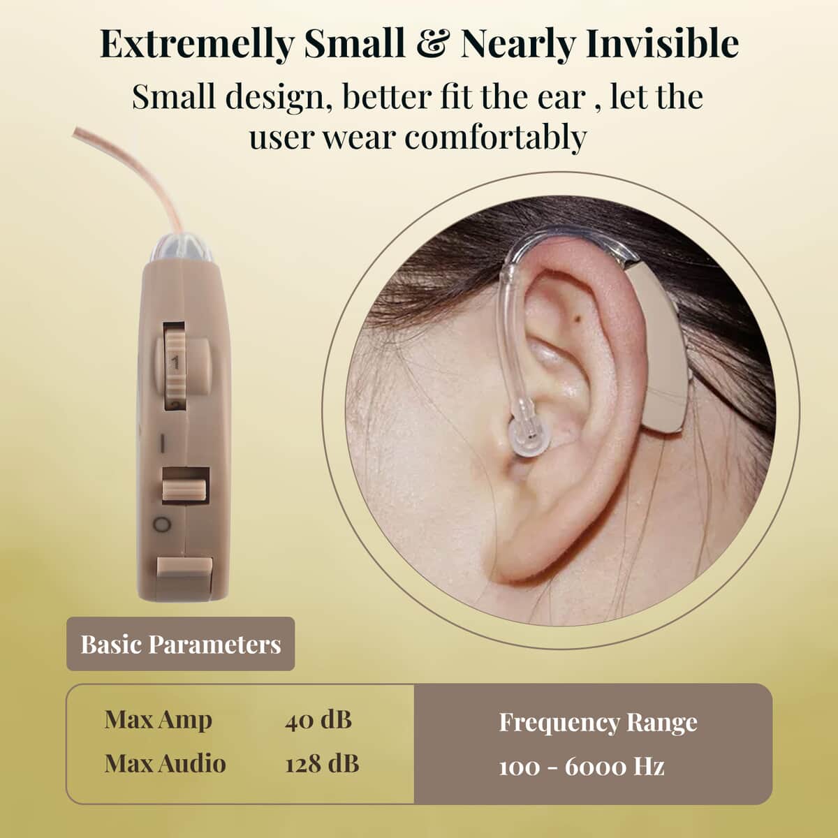 Caring Mill Receiver-in-Canal Hearing Amplifier image number 2