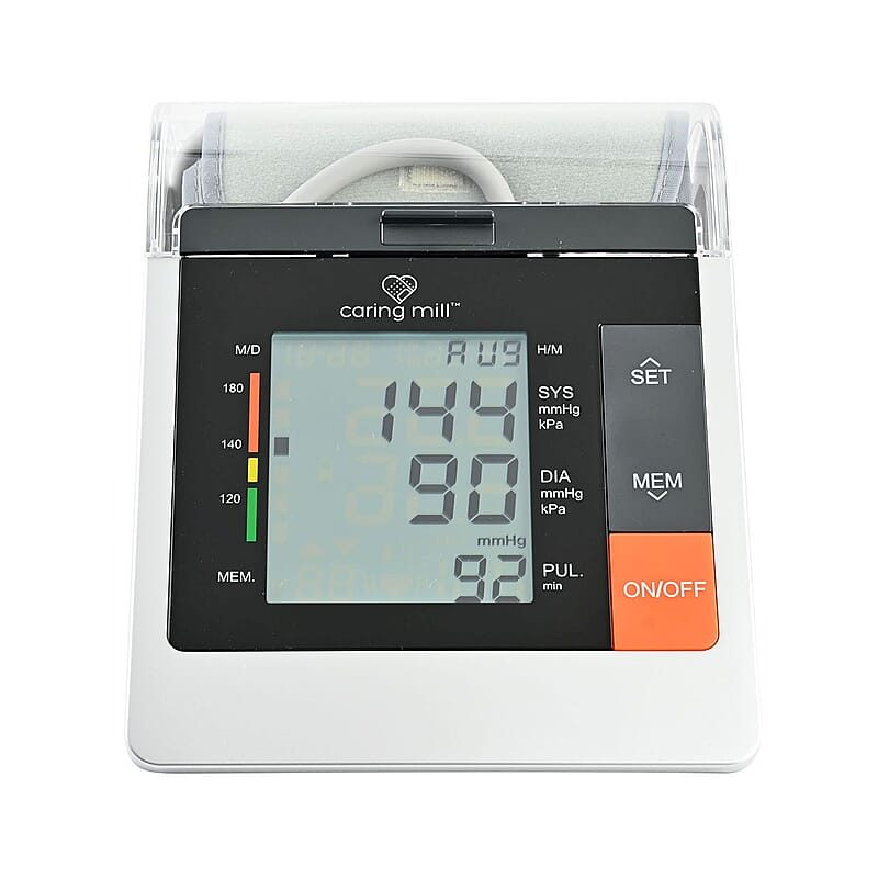 Closeout Caring Mill Upper Arm Digital Blood Pressure Monitor, BP Monitor, Blood Pressure Machine, BP Machine, BP Check