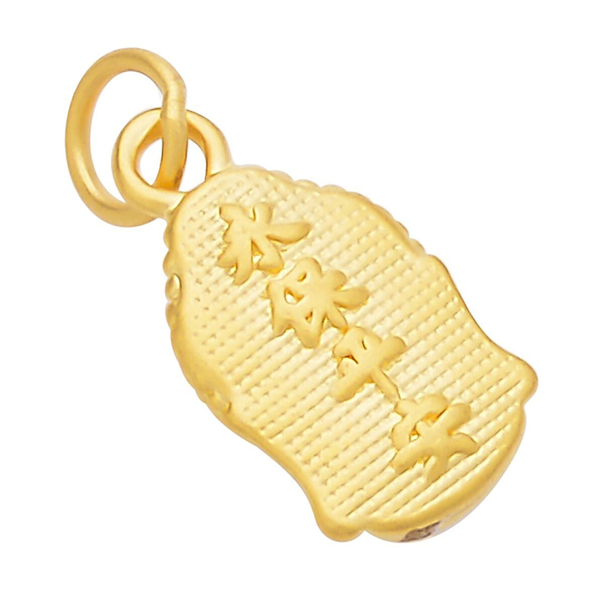 24K Yellow Gold Buddha Head Pendant 0.50 Grams image number 4