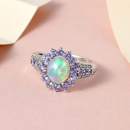 Ethiopian Welo Opal & Tanzanite / 5 - Product card gallery slide 2 (10197490172217)