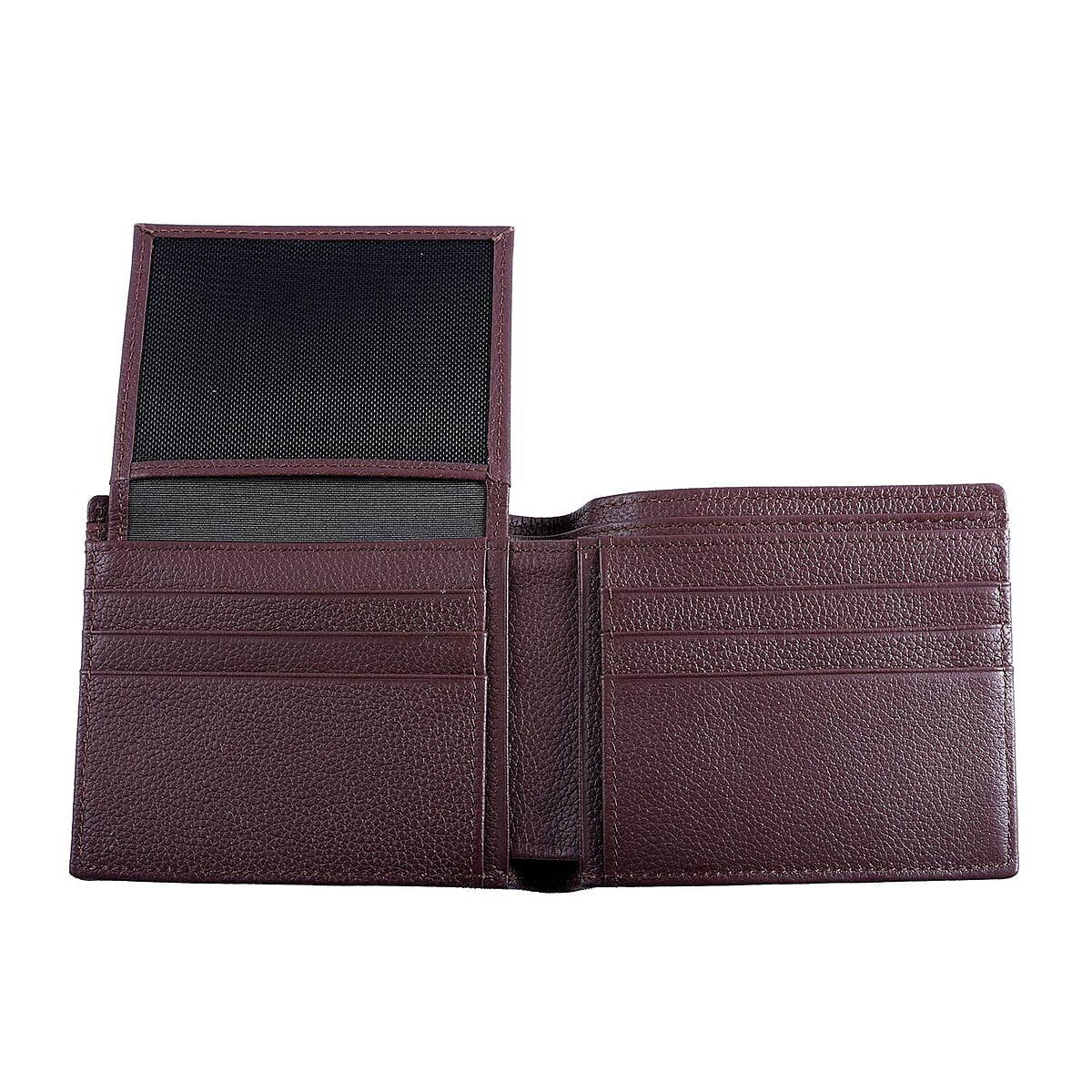 River Brown Genuine Crocodile Leather Wallet image number 5