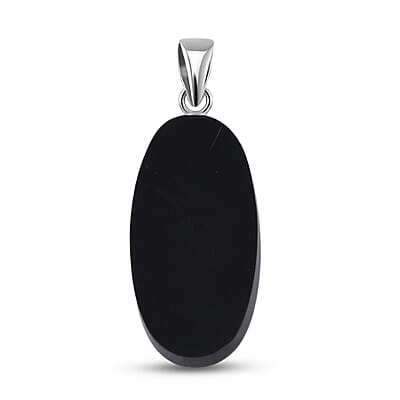 Abalone Shell Pendant without Chain in Sterling Silver