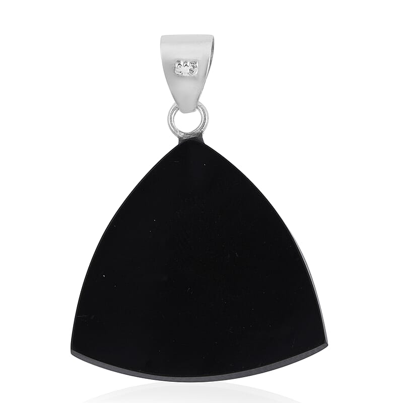 Abalone Shell Triangular Pendant