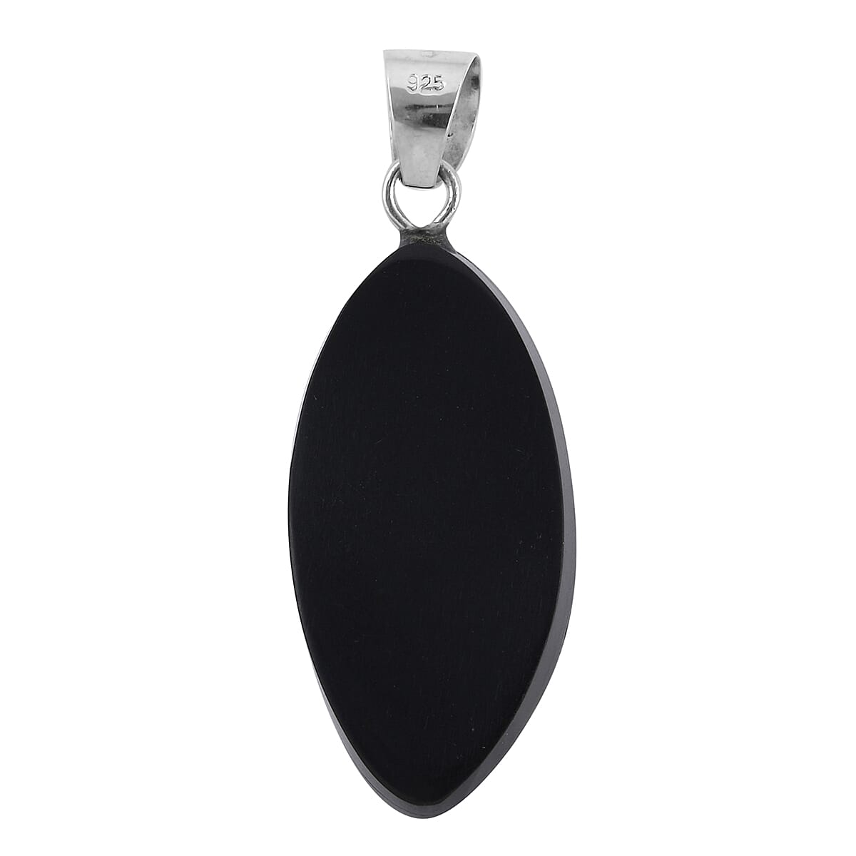 Abalone Shell Pendant without Chain in Sterling Silver