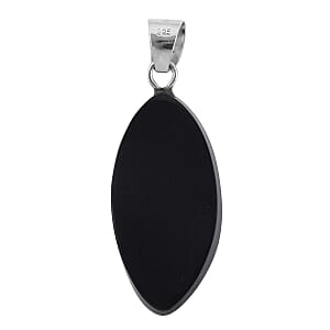 Abalone Shell Pendant without Chain in Sterling Silver