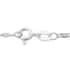 Italian Sterling Silver 1.5mm Singapore Chain Necklace 24 Inches 2.10 Grams image number 3