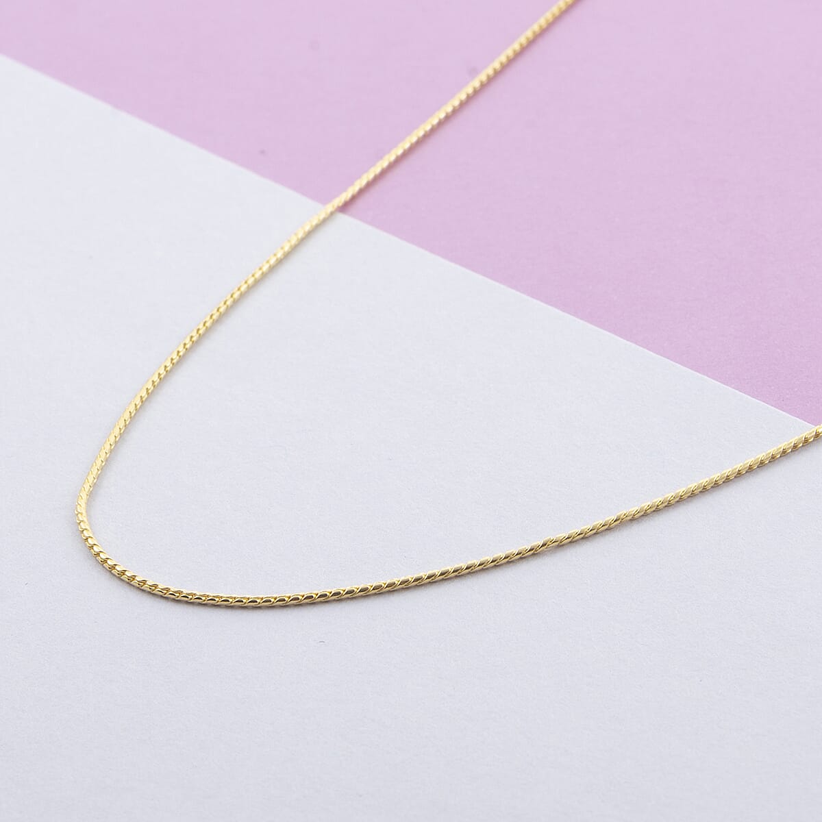 14K Yellow Gold Over Sterling Silver Bolo Necklace 24 Inches 3.40 Grams image number 1