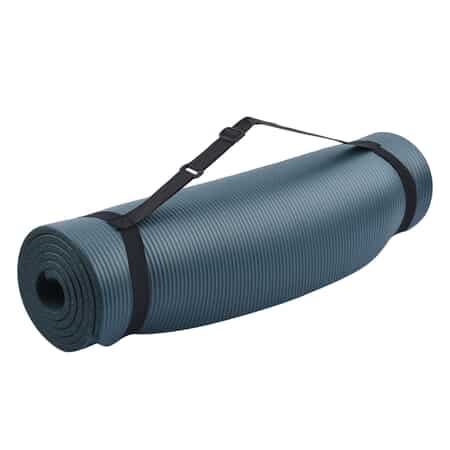 Buy Purple Moisture Resistant NBR Yoga Mat with Strap at ShopLC.