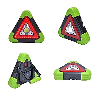 Green USB Triangle Flash Light