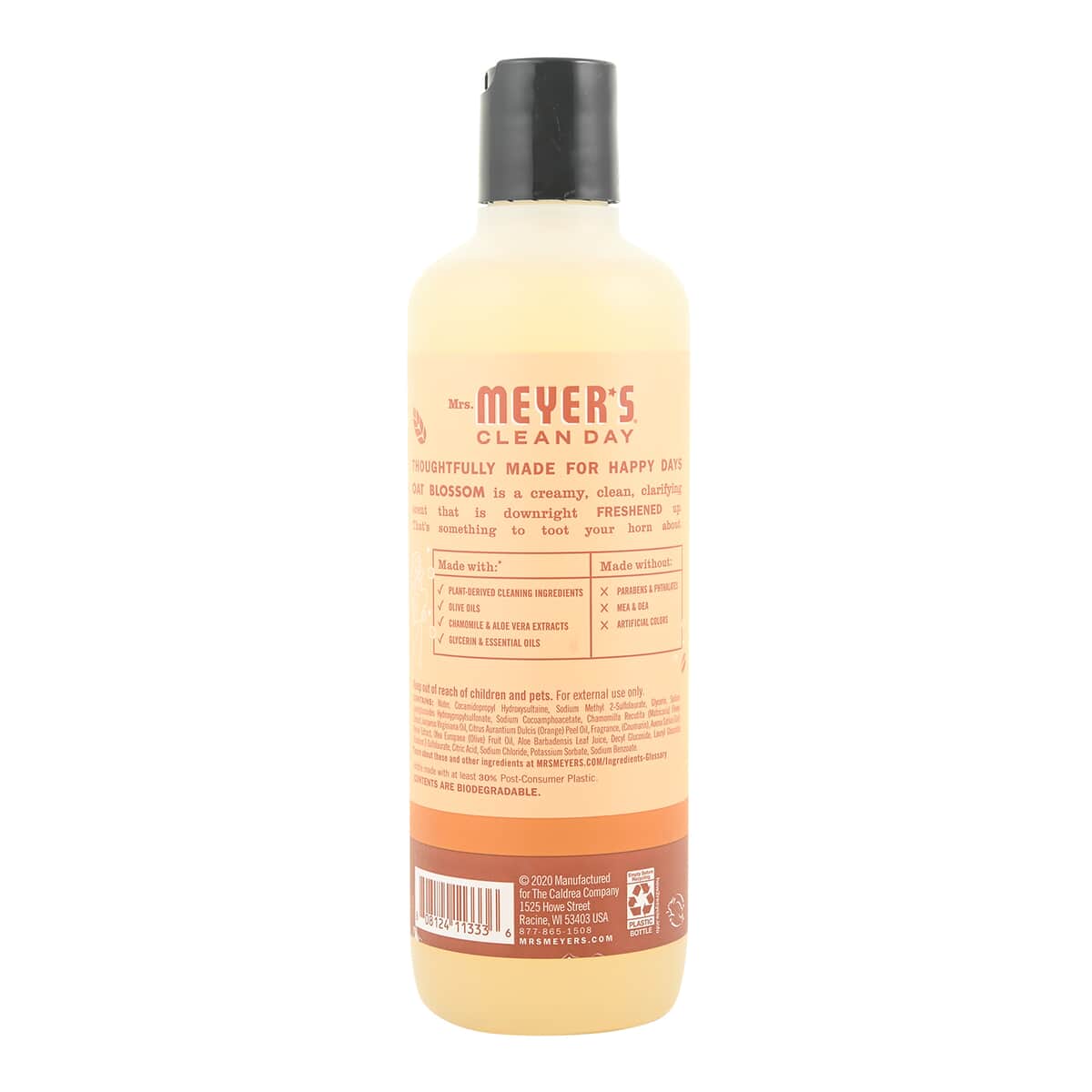 Mrs. Meyer's Clean Day Body Wash - Oat Blossom 16 oz image number 4