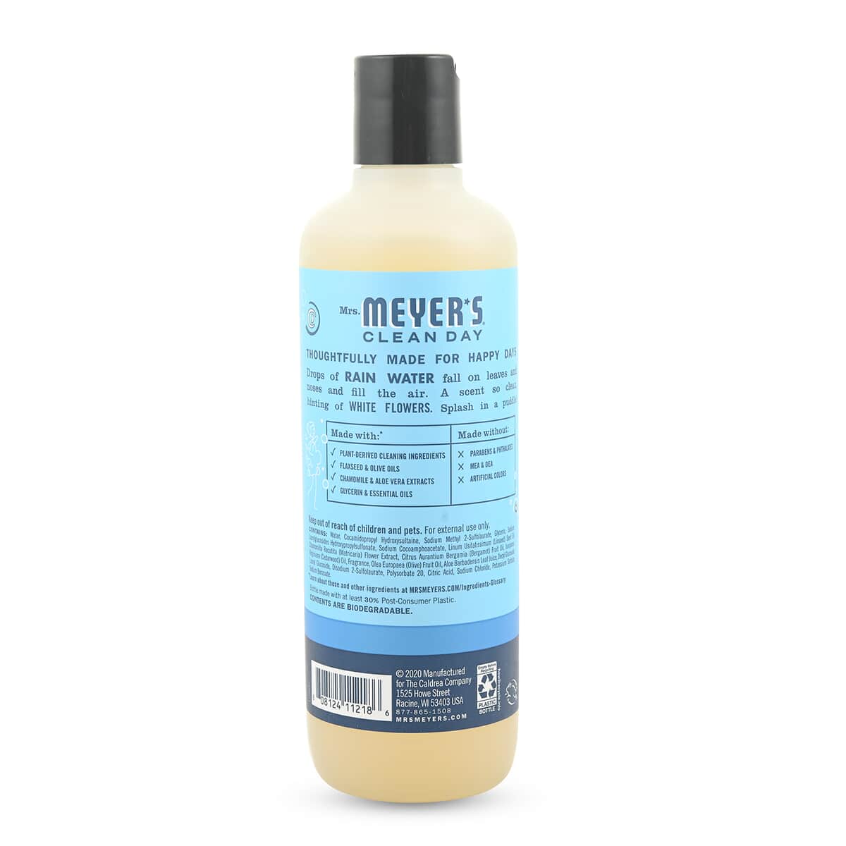 Mrs. Meyer's Clean Day Body Wash - Rainwater 16 oz image number 4