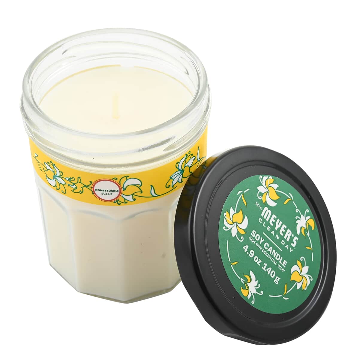 Mrs. Meyer's Clean Day Jar Candle - Honeysuckle 4.9 oz image number 0