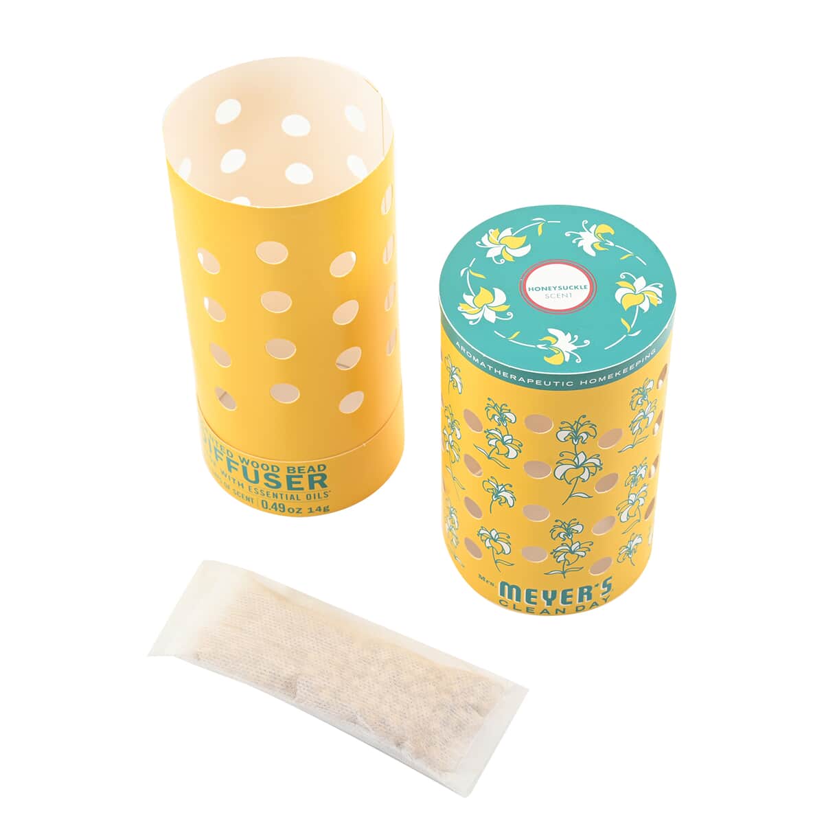 Mrs. Meyer's Clean Day Scented Wood Bead Diffuser Honeysuckle - 0.49oz  image number 3