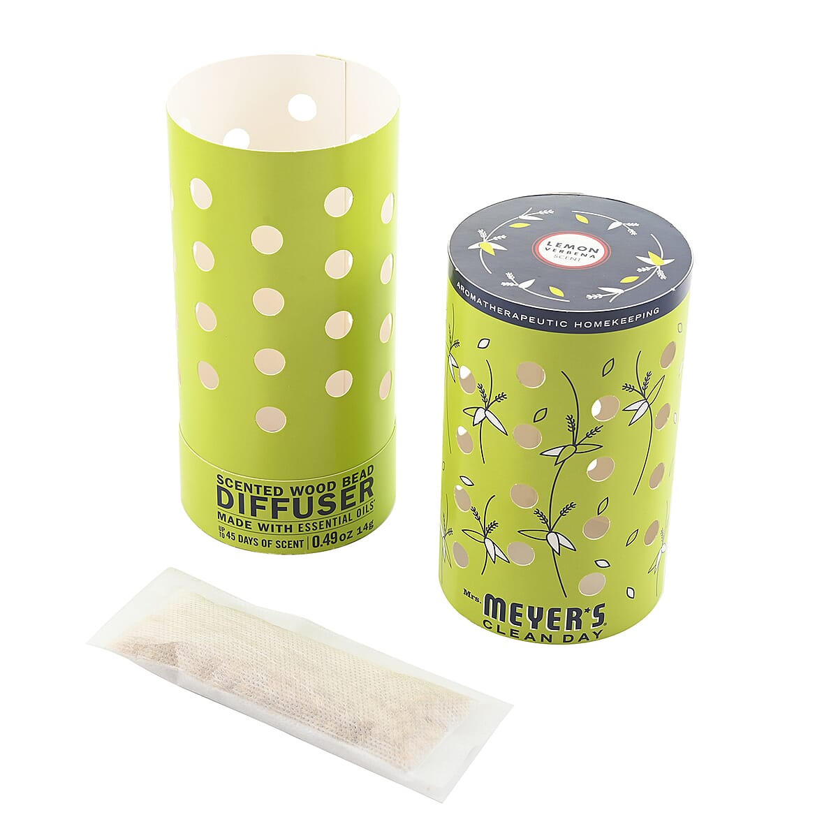 Mrs. Meyer's Clean Day Scented Wood Bead Diffuser - Lemon Verbena 0.49 oz image number 3