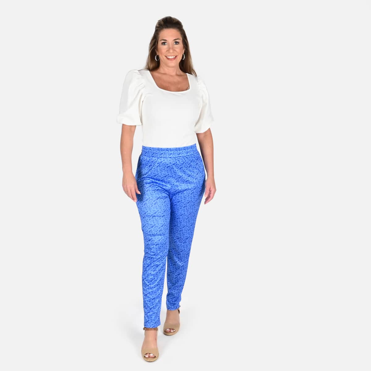 TAMSY Blue Color Pant - L image number 0