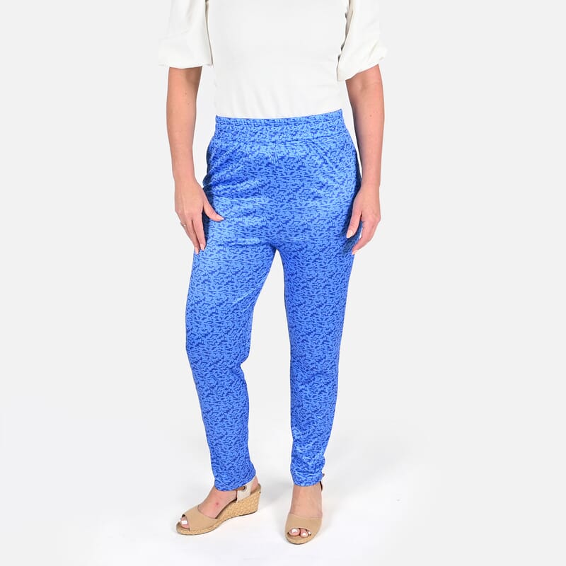 Tamsy Blue Color Pant - L