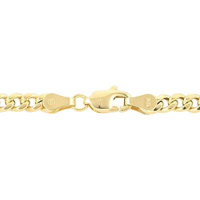 VEGAS CLOSEOUT Deal 10K Yellow Gold 6mm Miami Cuban Chain Necklace 18 Inches 16.6 Grams