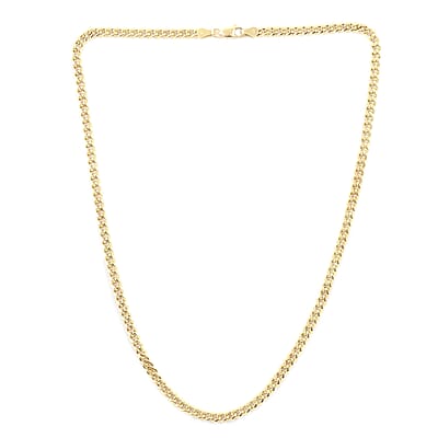VEGAS CLOSEOUT Deal 10K Yellow Gold 6mm Miami Cuban Chain Necklace 18 Inches 16.6 Grams