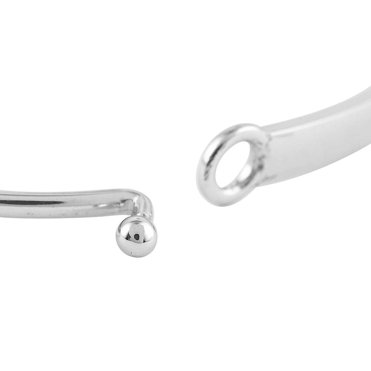 Simulated Blue Diamond Birthstone Bar Bracelet in Sterling Silver (7.25 In) 7.20 Grams 0.20 ctw image number 4