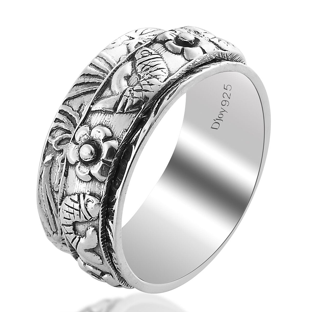 D'Joy Band Ring in Sterling Silver (Size 6.0) 6.50 Grams image number 3