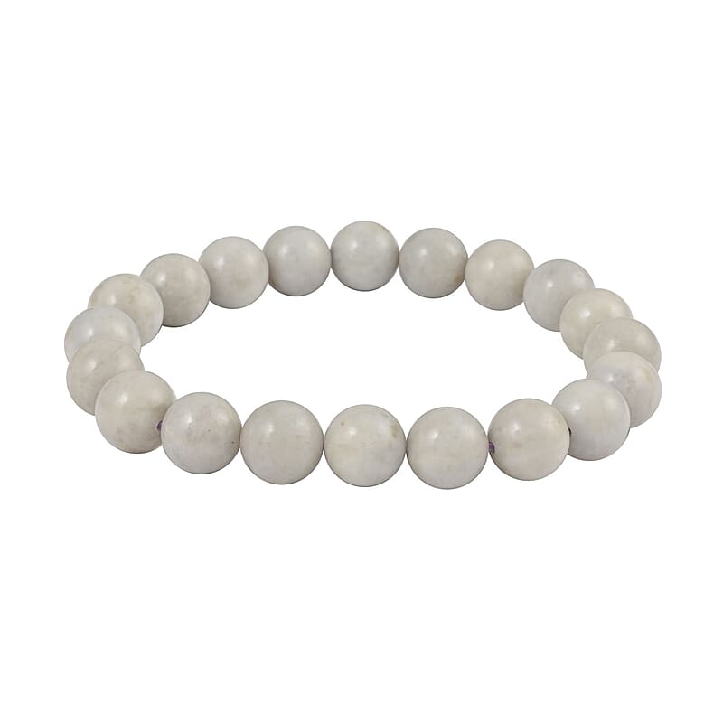 Hackmanite Beaded Stretch Bracelet 150.00 ctw