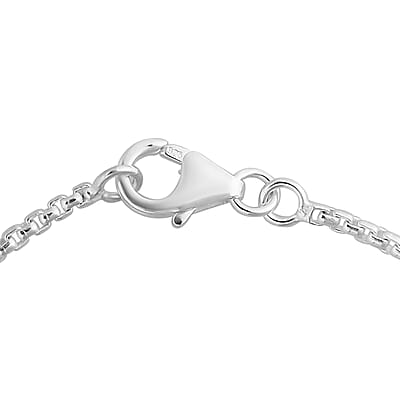 Artisan Crafted Sterling Silver Box Bracelet (7.25 In) 3 Grams