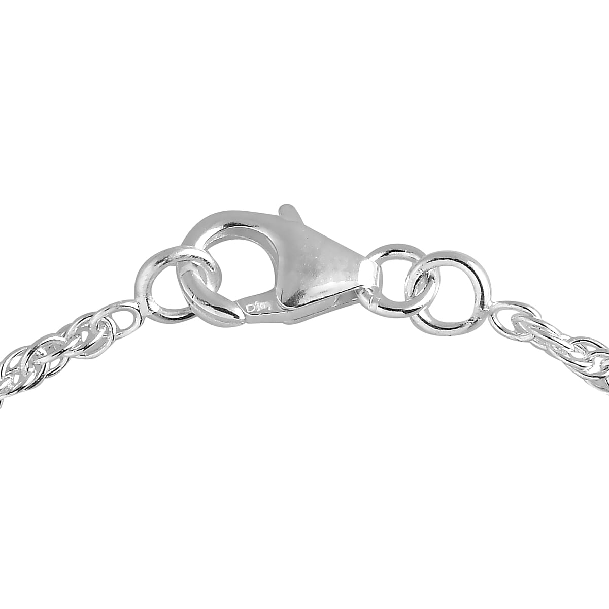 Artisan Crafted Sterling Silver Rope Bracelet (7.25 In) 2.20 Grams image number 3
