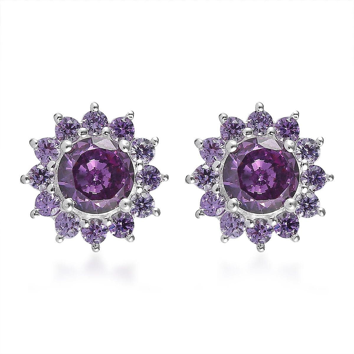 Simulated Amethyst Color Diamond