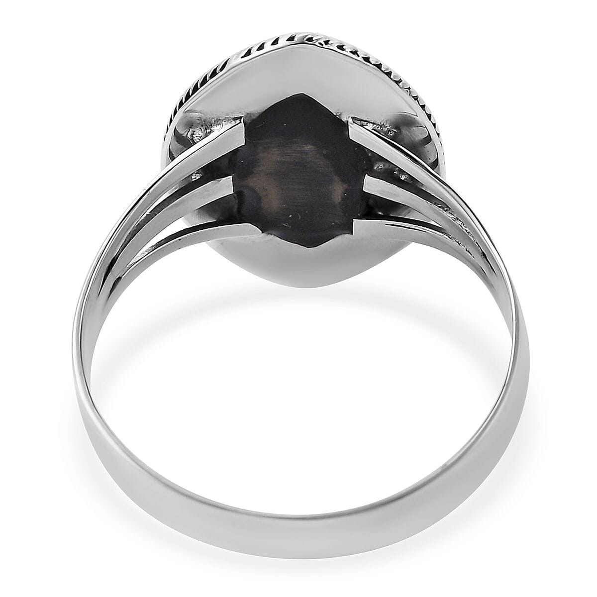 Abalone Shell Ring in Sterling Silver image number 4