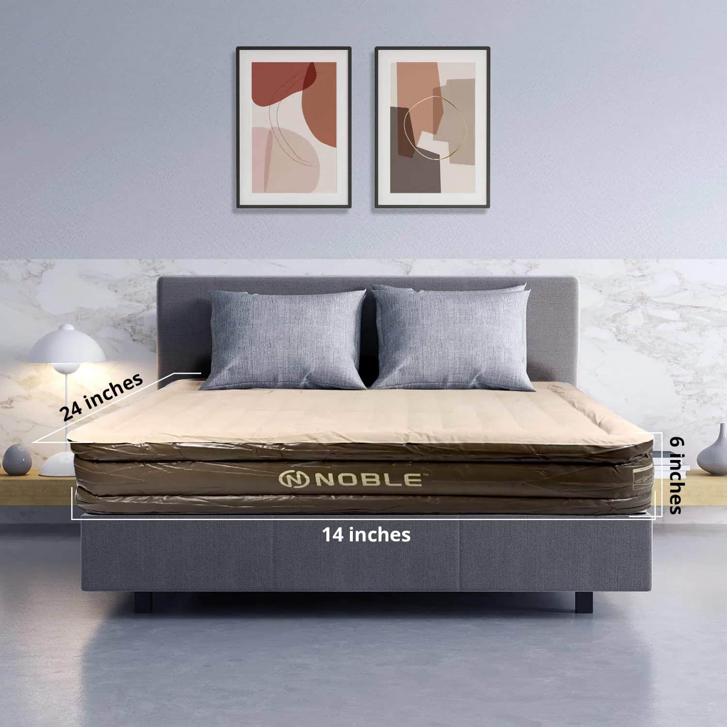 Noble queen 2025 air mattress