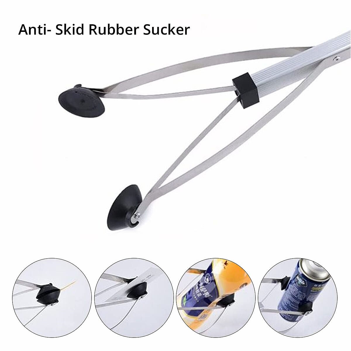 Bulk Buys Pickup and Reaching Tool - Silver/Black/Blue image number 2