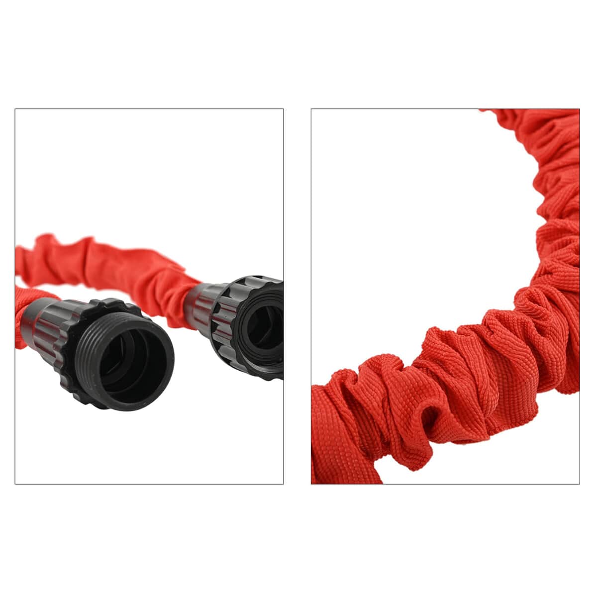 Savannah 25ft Expanding Coil Hose - Red/Black image number 4