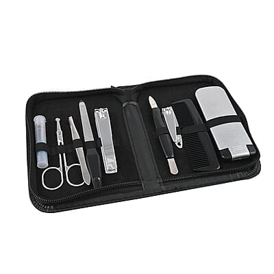 Vista Crest 10pc Travel Grooming Set
