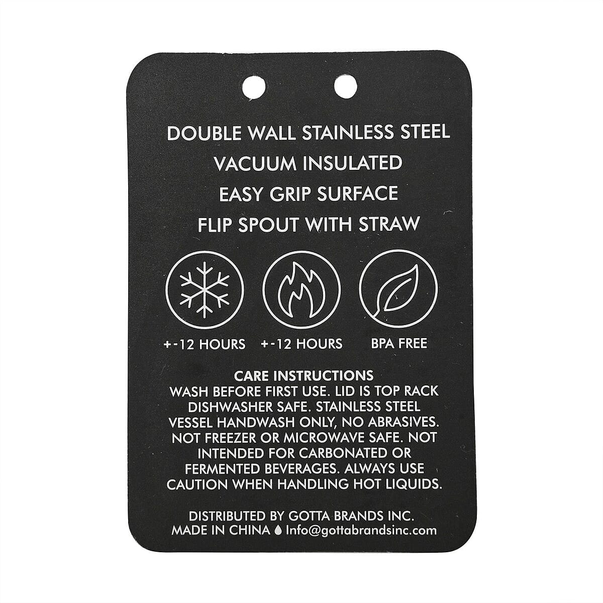 Bebida 25oz Stainless Steel Double Wall Sports Bottle -Purple image number 6