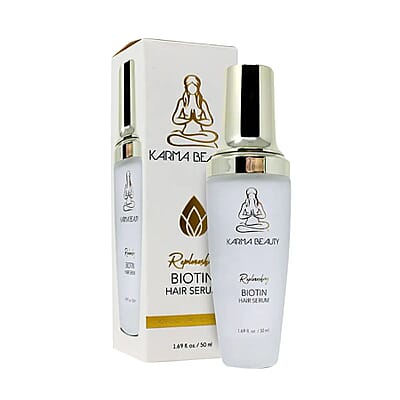 Karma Beauty Bundle- Biotin Infused Shampoo, Conditioner & Hair Serum (200 ml, 200ml, 50ml) (Ships in 12-14 Day), Best Shampoo and Conditioner with Hair Serum, Biotin Shampoo, Haircare Set