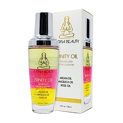 Karma Beauty Bundle- Biotin Serum, Trinity Oil & Sweet Dreams Hair perfume (Ships in 8-10 business days), Haircare Product Set, Natural Hair Care Products
