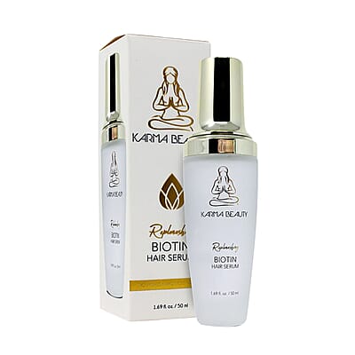 Karma Beauty Bundle- Biotin Serum, Trinity Oil & Sweet Dreams Hair perfume (Ships in 8-10 business days), Haircare Product Set, Natural Hair Care Products