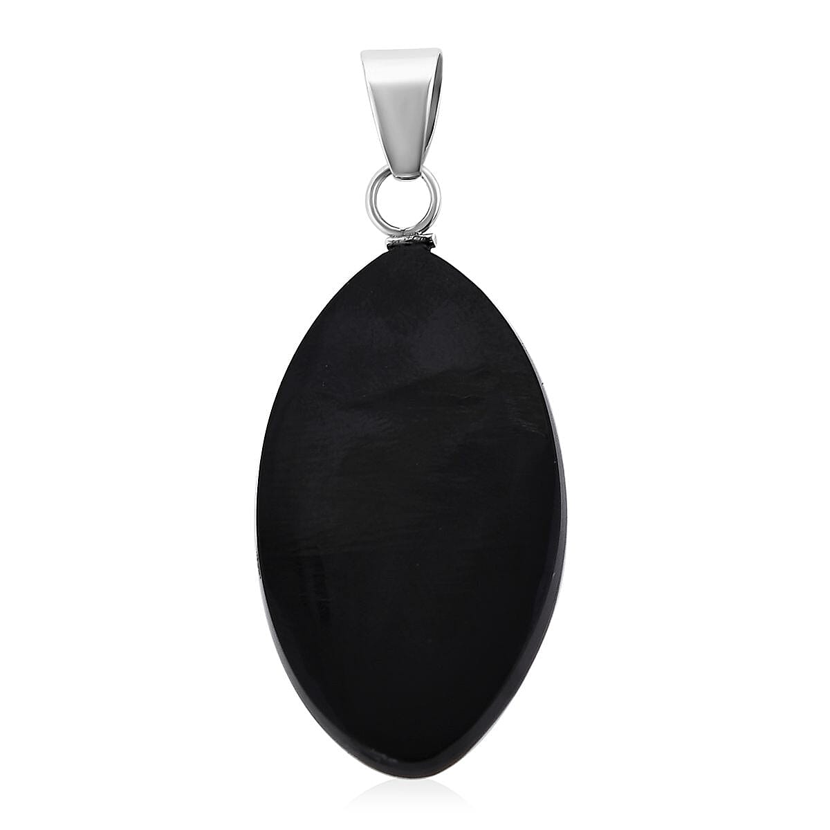 Abalone Shell Pendant without Chain in Sterling Silver
