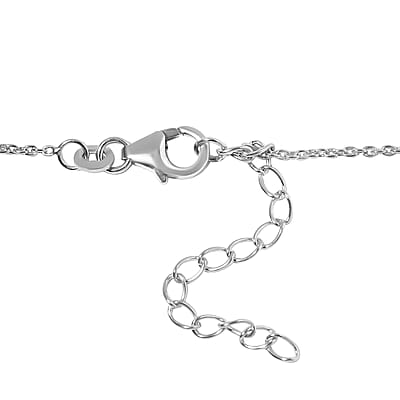 Premium Tanzanian Wine Garnet Necklace 18 Inches in Platinum Over Sterling Silver 5.40 ctw