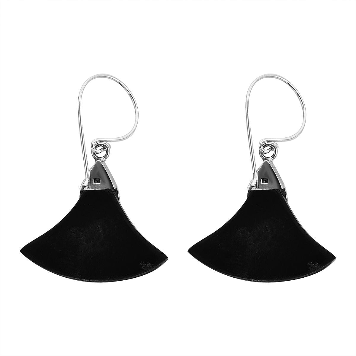 Abalone Shell Earrings in Sterling Silver image number 3