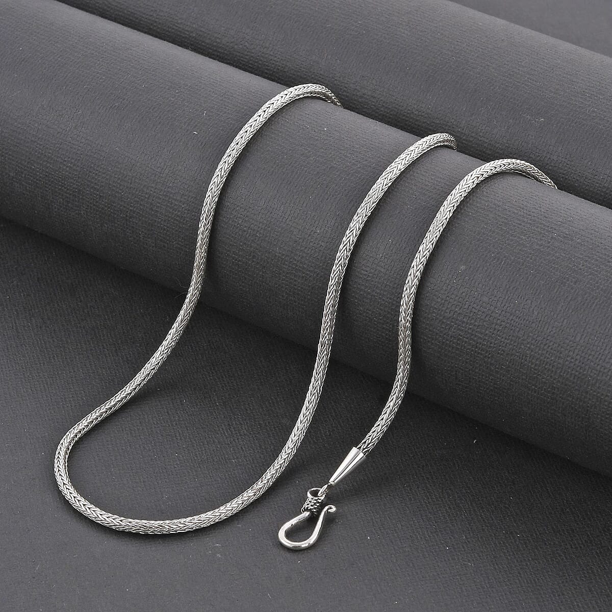 Bali Legacy Sterling Silver Tulang Naga Chain Necklace 20 Inches 16.80 Grams image number 1