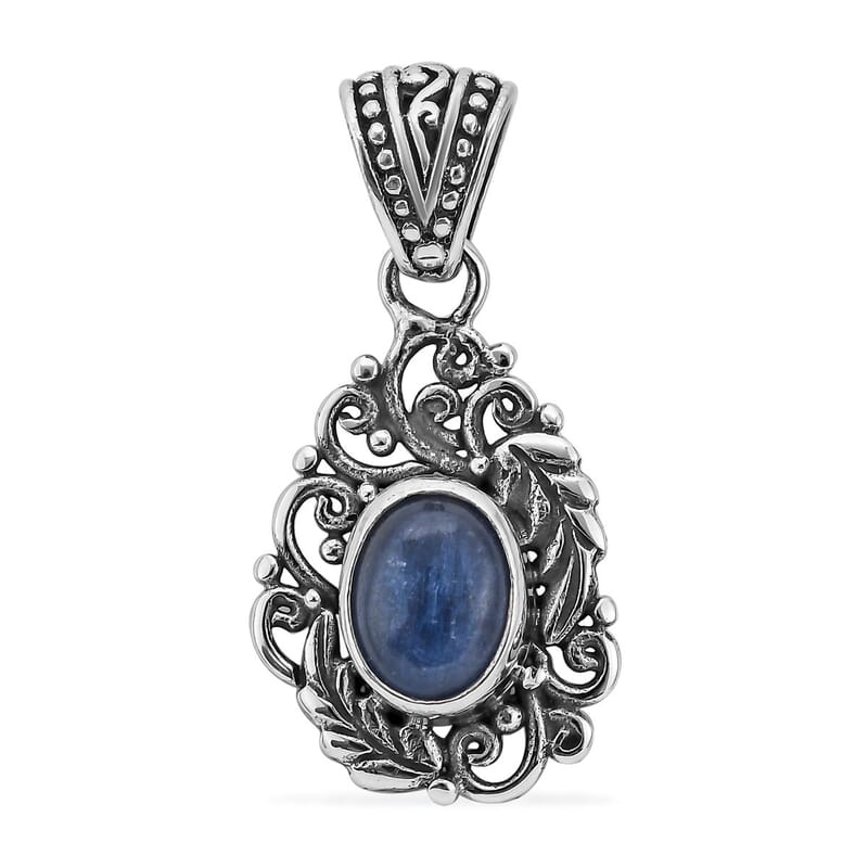 Bali Legacy Kashmir Kyanite Pendant in Sterling Silver 2.15 ctw