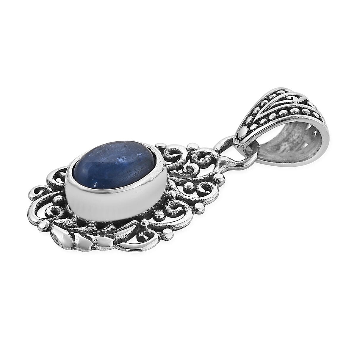 Bali Legacy Kashmir Kyanite Pendant in Sterling Silver 2.15 ctw image number 3