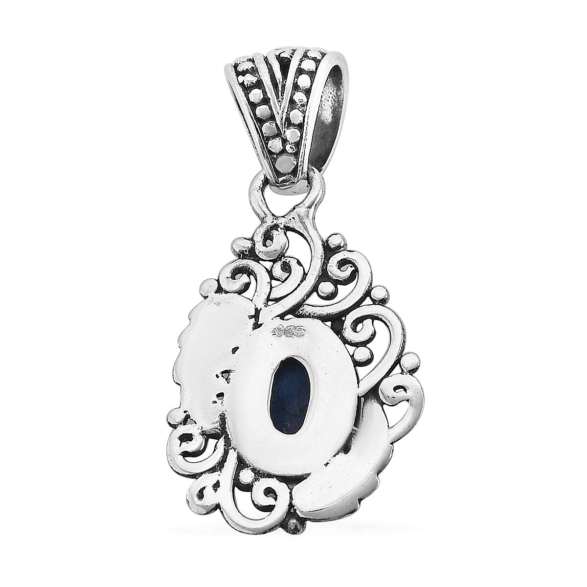 Bali Legacy Kashmir Kyanite Pendant in Sterling Silver 2.15 ctw image number 4