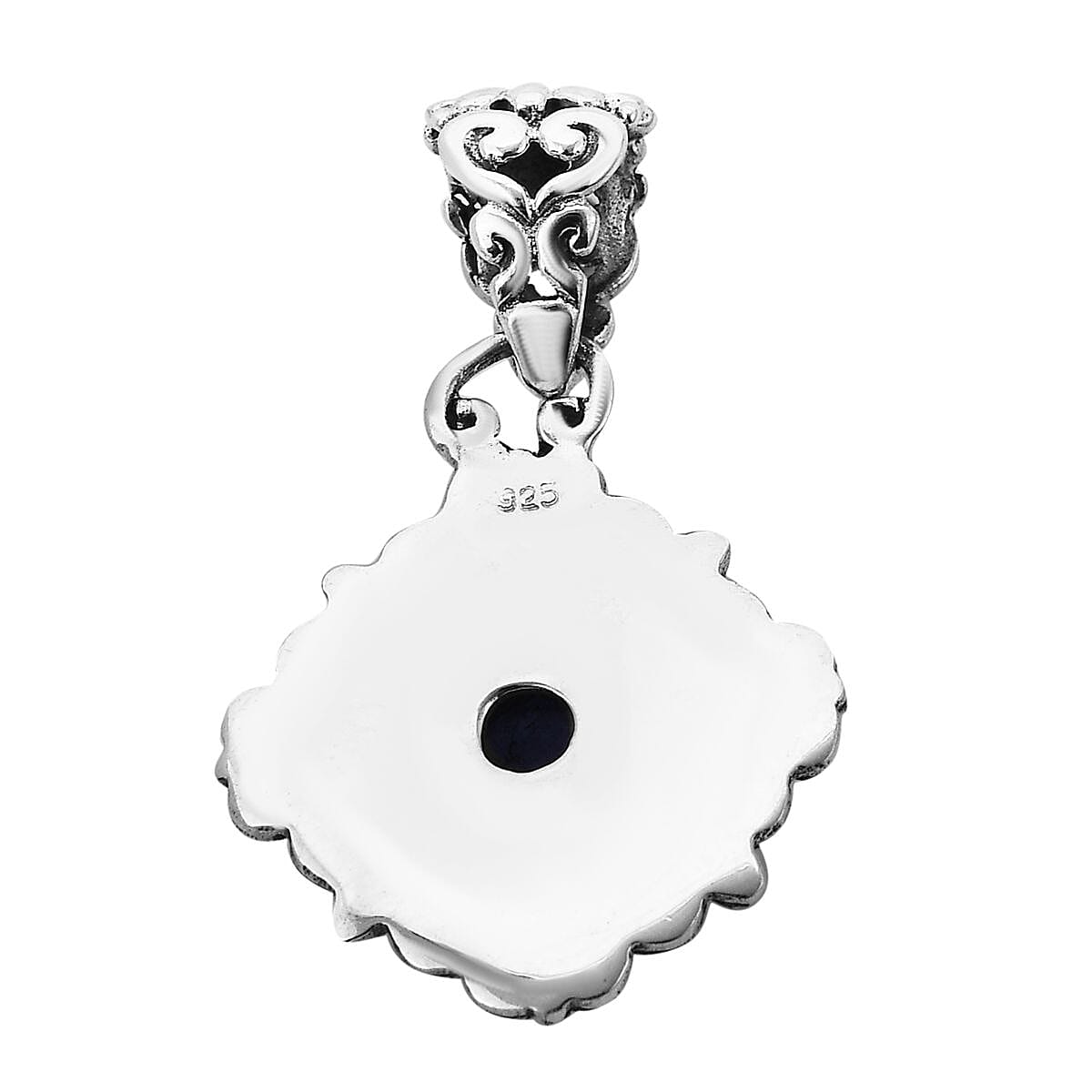 Bali Legacy Tanzanite Pendant in Sterling Silver 1.85 ctw